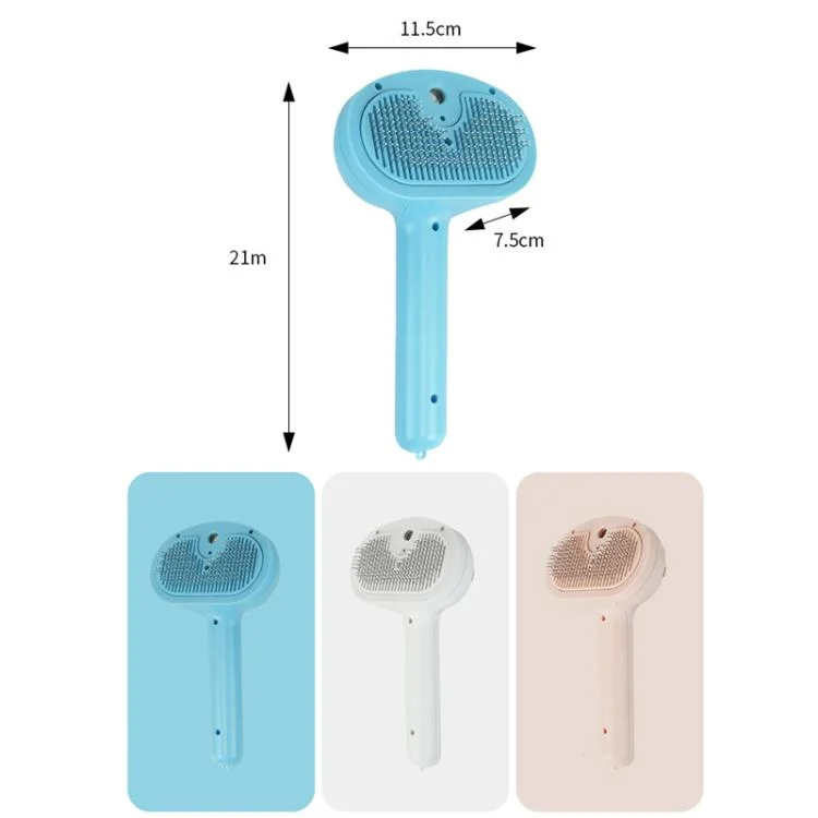 TBD06061743_B1.webp Pet Blue Light Antibacterial Spray Massage Knot Comb - Image 2