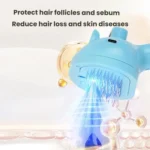 Pet Blue Light Antibacterial Spray Massage Knot Comb - Image 10