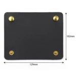 Luggage Handle Protective Leather Cover Anti Chafing Shoulder Strap Leather Pad Luggage Telescopic Rod Leather Cover - Image 4