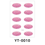 5sheets /Pack Glitter Eye Shadow Tattoo Stickers High Shine Stickers for Stage, Party, Halloween Makeup