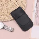 Watch Storage Bag Mechanical Watches Scratch Resistant Leather Case For Travel Storage - Image 3