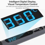 90W High Power Internal Heating Smart Digital Display Soldering Iron, US Plug - Image 6