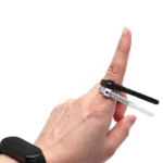 10pcs Portable Ring Measuring Belt Finger Circumference Soft Ruler - Image 5