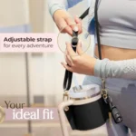 For 500/750/800ml Cup Slouchable Single Shoulder Leather Cup Cover - Image 5