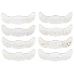 8pcs /Pack Glitter Fake Freckle Temporary Tattoos Face Stickers for Parties, Cosplay & Festive Makeup