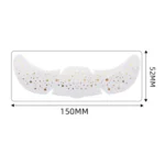 8pcs /Pack Glitter Fake Freckle Temporary Tattoos Face Stickers for Parties, Cosplay & Festive Makeup - Image 5