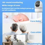 10Moons Indoor 4G Network Camera Home Remote Mobile Wireless HD Monitor - Image 13