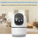 10Moons Indoor 4G Network Camera Home Remote Mobile Wireless HD Monitor - Image 3