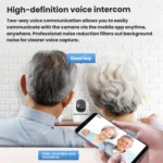 10Moons Indoor 4G Network Camera Home Remote Mobile Wireless HD Monitor - Image 6