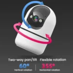 10Moons Indoor 4G Network Camera Home Remote Mobile Wireless HD Monitor - Image 8