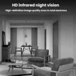 10Moons Indoor 4G Network Camera Home Remote Mobile Wireless HD Monitor - Image 9