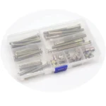 50pcs /Set M6 Colored Zinc Round Head Hexagon Socket Screw Set - Image 3