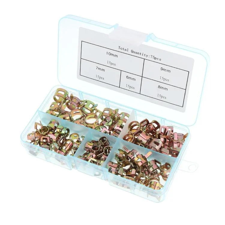 TBD0606187401.webp M6/M10 Automotive Fuel Line Mini Spring Hose Clamp Set - Image 1