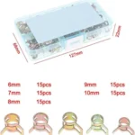 M6/M10 Automotive Fuel Line Mini Spring Hose Clamp Set - Image 3