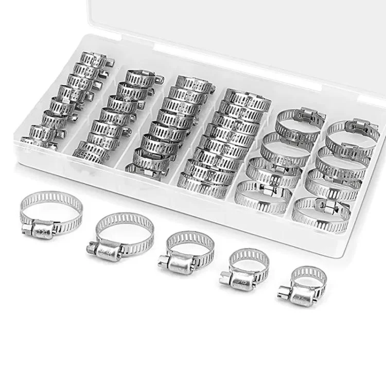 TBD0606188901A.webp 40pcs /Set Stainless Steel American-Style Heavy-Duty Clamp Kit - Image 1