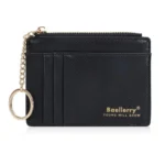 Baellerry K9117 Women Multi Card Slot Card Holder Thin Style With Keychain Coin Purse