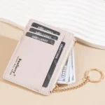 Baellerry K9117 Women Multi Card Slot Card Holder Thin Style With Keychain Coin Purse - Image 4