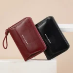 Baellerry NR119 Women Two Fold Short Style Minimalist Coin Purse - Image 3