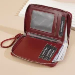 Baellerry NR119 Women Two Fold Short Style Minimalist Coin Purse - Image 4
