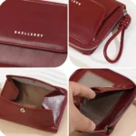 Baellerry NR119 Women Two Fold Short Style Minimalist Coin Purse - Image 5