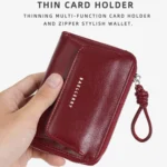 Baellerry NR119 Women Two Fold Short Style Minimalist Coin Purse - Image 6