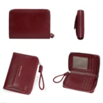 Baellerry NR119 Women Two Fold Short Style Minimalist Coin Purse - Image 8