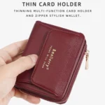 Baellerry NR120 Women Zipper Wallet Organ Two Fold Wallet - Image 4