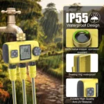 Outdoor Smart Automatic Watering Controller With Three-Way Irrigation Timer - Image 7