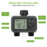 Smart Watering Timer Dual-Outlet Automatic Irrigation Controller - Image 2