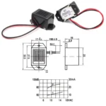 5pcs Active Mechanical Piezoelectric Rat Insect Repellent Buzzer - Image 5