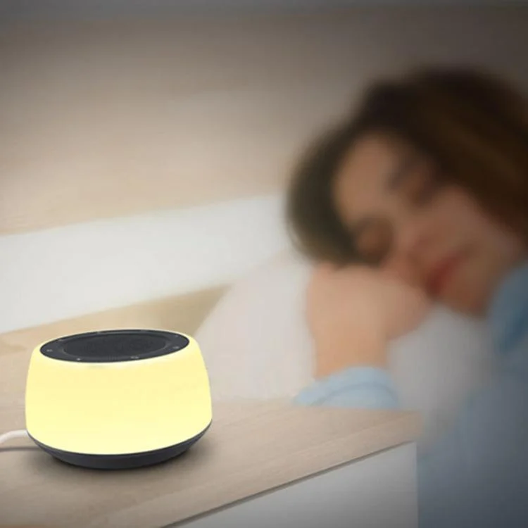 TBD06061970_B1.webp White Noise Sleep Instrument Player Speaker Bedroom Night Light - Image 2