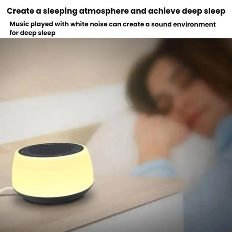 TBD06061970_B5.webp White Noise Sleep Instrument Player Speaker Bedroom Night Light - Image 6
