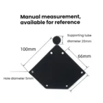 17cm Thickened Metal Sofa and Coffee Table Leg Support Accessories - Image 3