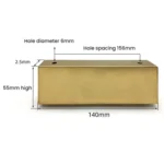 5.5cm Sofa Legs Stainless Steel Heightened Nightstand Support Legs - Image 4