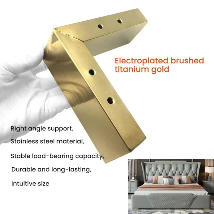 TBD06061991_B6.webp 5.5cm Sofa Legs Stainless Steel Heightened Nightstand Support Legs - Image 7