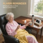 4.3-Inch Desktop Digital Clock With Time And Date For Dementia - Image 10