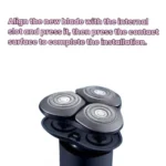 For Xiaomi Mijia S301 Razor Blade Accessories Three-Blade Holder Snap Head Accessories - Image 7