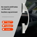 For Tesla Model 3/Y/S/X Car Roof Suction Cup Handle - Image 2