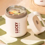 500ml 304 Stainless Steel Thermal Food Jar Vacuum Insulated Portable Soup Thermos, Oatmeal & Cereal Container For Breakfast - Image 3