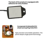 XH2.54/XF2510 3P 12V Car Anti-theft Vibration Sensor - Image 3