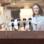 Acrylic Wine Bottle Cork Storage and Display Stand - Image 5