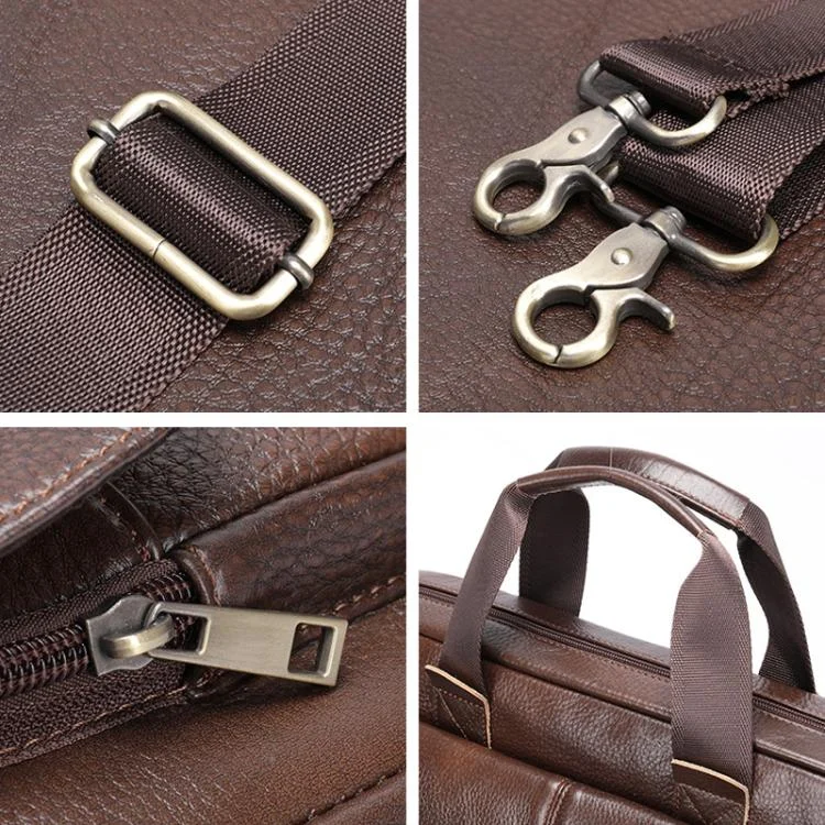 TBD06062232_B7.webp Men Briefcase Casual Retro Leather Handbag Large Capacity Business Laptop Bag - Image 8