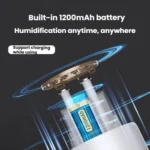 WT35 Antibacterial Dual Spray Humidifier Detachable Stand Desktop Silent Hydrating Atomizer - Image 8