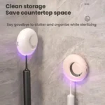 Smart Wireless UV Toothbrush Sterilizer Storage Rack - Image 4