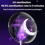 Smart Wireless UV Toothbrush Sterilizer Storage Rack - Image 9