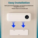 Automatic Flip-Top Drying Toothbrush UV Sterilizer Storage Rack - Image 3