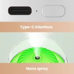 WT32 Cactus Ambient Light Humidifier USB Car Mounted Intelligent Humidifier - Image 11