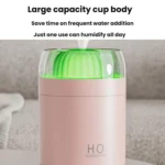 WT32 Cactus Ambient Light Humidifier USB Car Mounted Intelligent Humidifier - Image 6