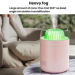 WT32 Cactus Ambient Light Humidifier USB Car Mounted Intelligent Humidifier - Image 8