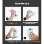 Wall-Mounted Smart UV Sterilizer And Air-Drying Toothbrush Sterilizer - Image 11